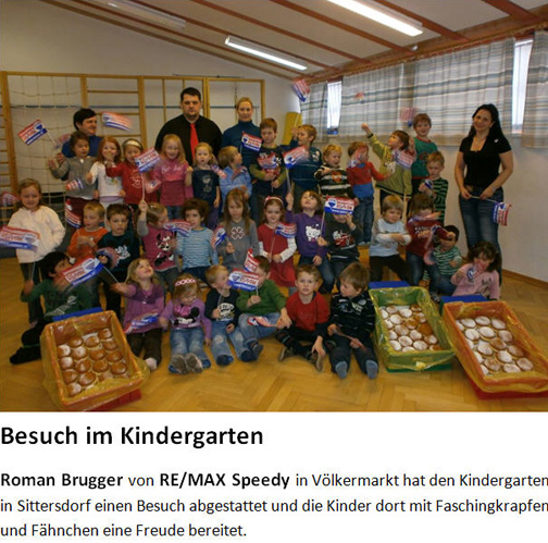 Besuch im Kindergarten
